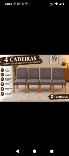 ASSENTO PRA CADEIRAS04 UNIDADES 60,00 CADA
