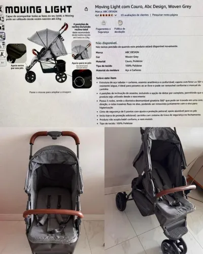 Vende - se carrinho de bebê