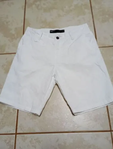 Bermuda masculina branca Renner 38