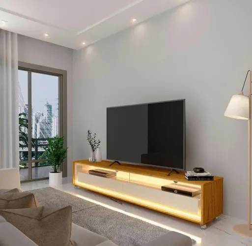 Rack TV Gelius Requinte 172cm com Led