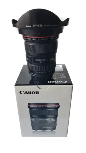 Objetiva Canon EF 17-40mm F/4 L USM - SEMINOVA