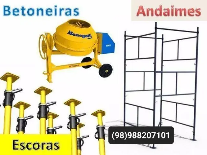 Aluguel de Andaimes e escoras 