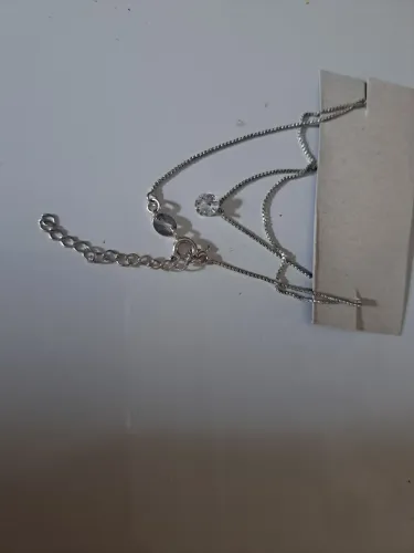 Correntinha prata 925 com ponto de luz