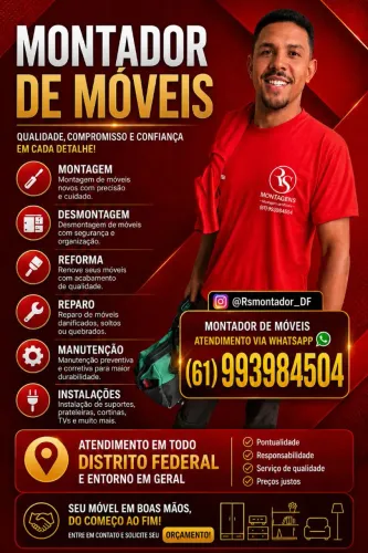 RS MONTAGENS /MONTADOR DE MOVEIS 