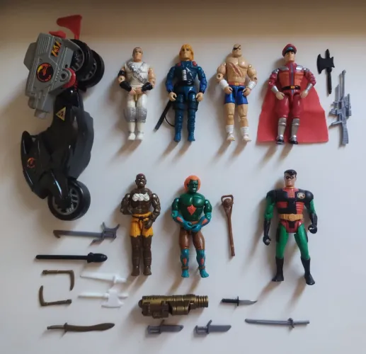 Bonecos Street Fighter Mortal Kombat Gi Joe Hasbro