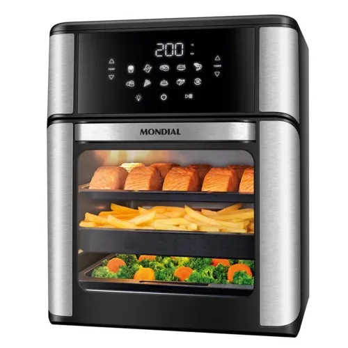 Fritadeira air fryer mondial 12L digital
