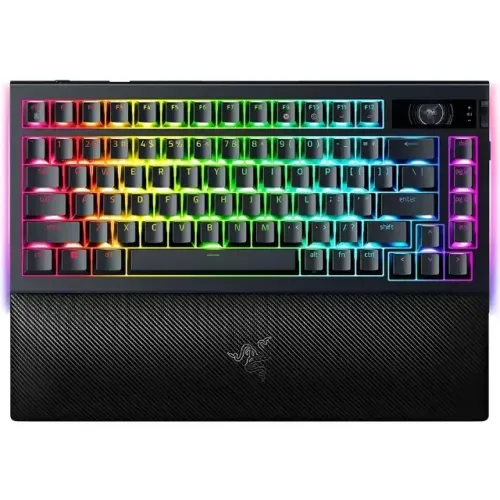 Teclado Gamer Mecânico Razer BlackWidow V4 Pro 75% Wireless