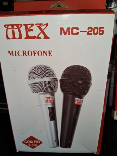 2 Microfones MEX MC-205