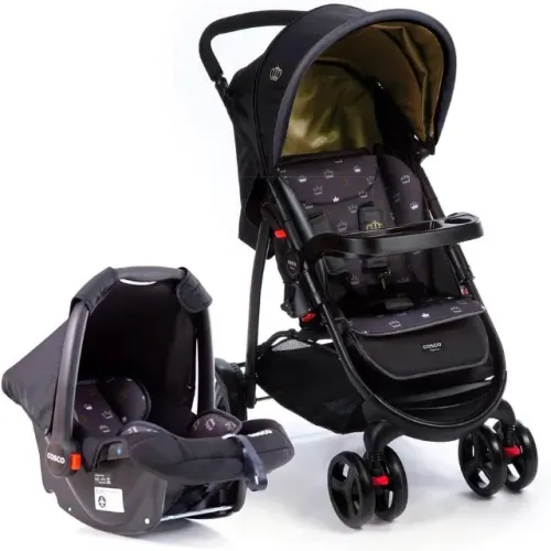 Carrinho de Bebe + Bebe conforto