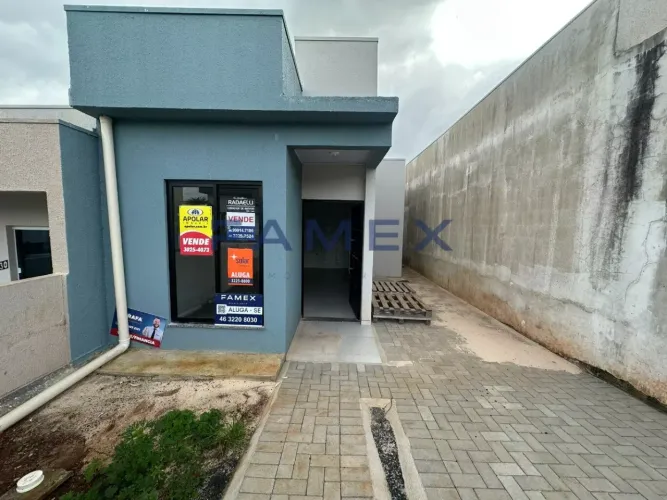 Casa nova para locação no bairro Fraron com 02 quartos - CA1398