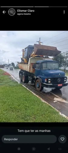 Retro escavadeira aluga-se