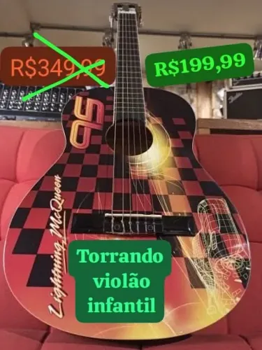 ? Torrando violão infantil relâmpago mcqueen