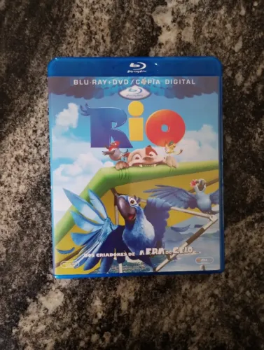 Blu-Ray+DVD - filme Rio. Aproveite!