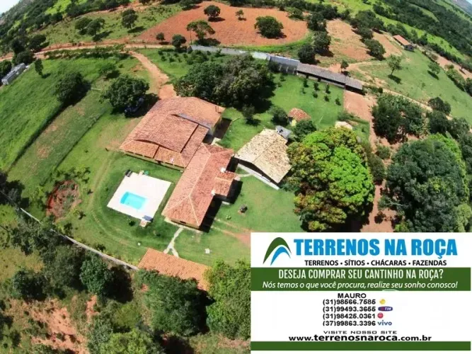 Fazendinha com 5 hectares em Sete Lagoas/MG, lugar aprazível PARA MORADIA OU POUSADA