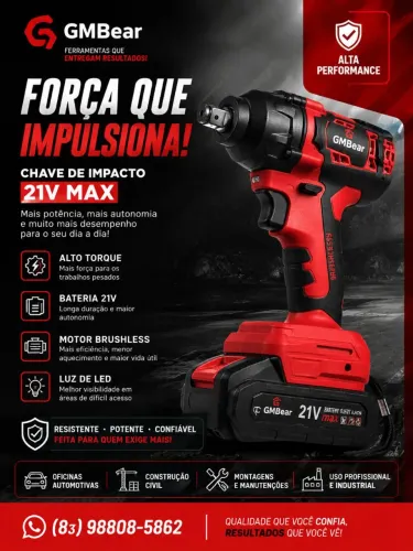 Parafusadeira impacto