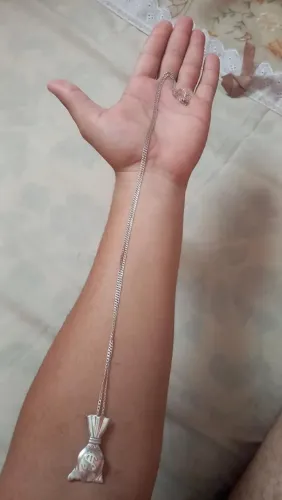 Corrente de prata 80cm 925 