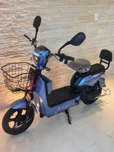 Moto elétrica sem uso no plástico!!!