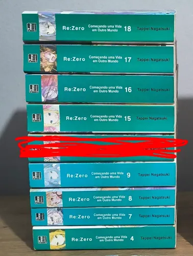 Re:Zero Light Novel (4, 7-9, 15-18) NewPop