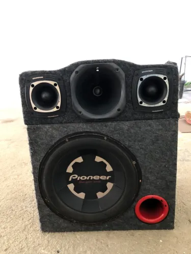 Som Automotivo Pioneer Champion + Módulos Taramps e Stetsom com Caixa Personalizada!