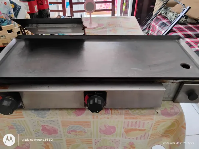 chapa para sanduíches e carnes