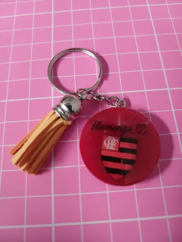 CHAVEIRO EM RESINA DO FLAMENGO 
