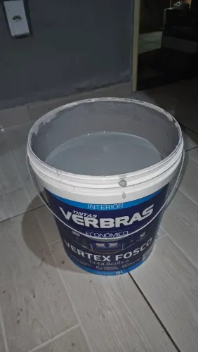 Tinta verbas cinza claro fosco 18l semiusada