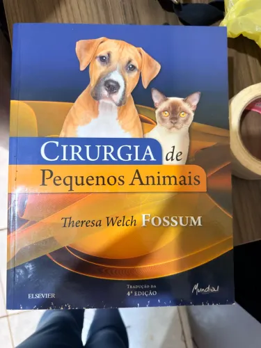 Livro de cirurgia de pequenos animais veterinária