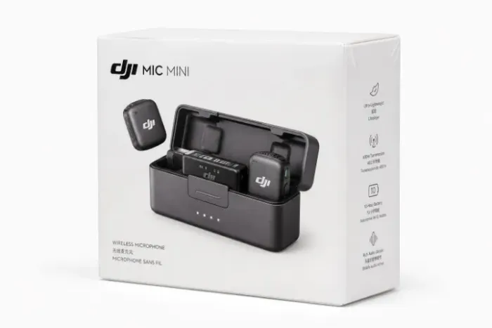 Microfone DJI Mic Mini 2 TX + 1 RX Lacrado Original Garantia