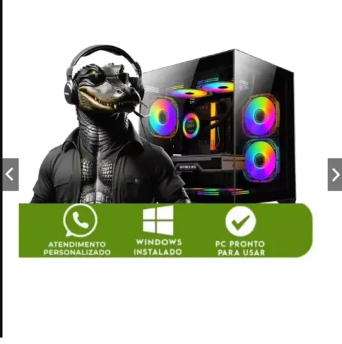 PC Gamer i5 12400F Placa De Video RTX 3050 B760M Memoria 16GB DDR5 SSD 480GB
