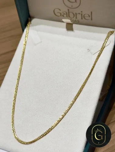 Cordão de ouro grumet oco 3.67g ( LOJA FÍSICA )