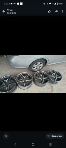 Pra ir embora logo rodas 19 Mercedes original estava na E 400