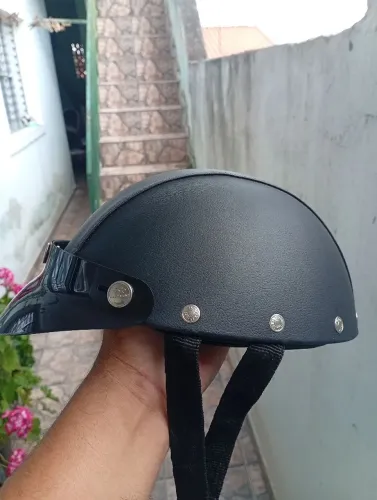 Capacete coquinho custom 