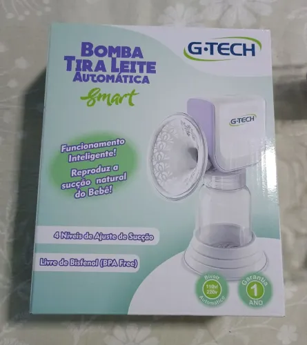 Bomba tira leite automática Smart G-Tech 