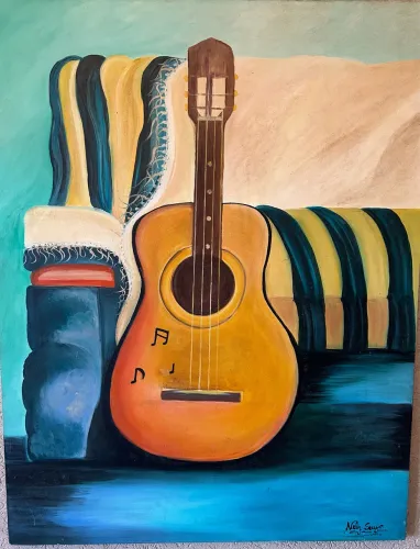 Quadro Arte Pintado a mão 
