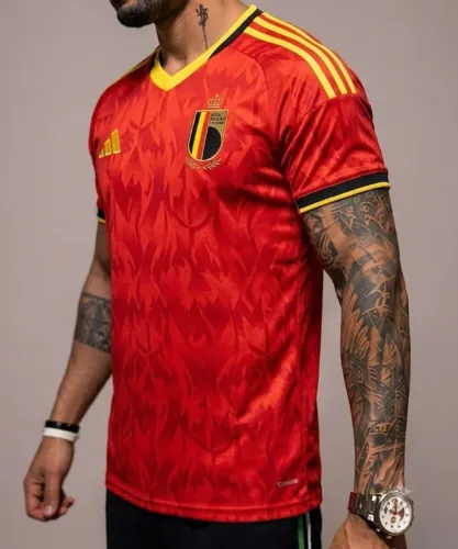 Camisa Bélgica Seleção Copa do Mundo 2026 Última Peça
