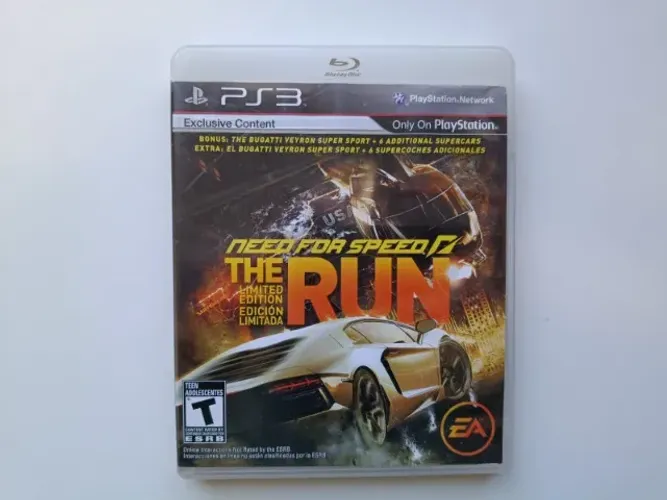 Need for Speed - The Run - Limited Edition - PS3 - Mídia física