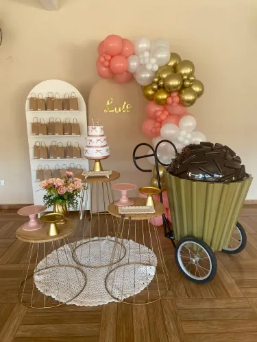 Carrinho de brigadeiro de colher