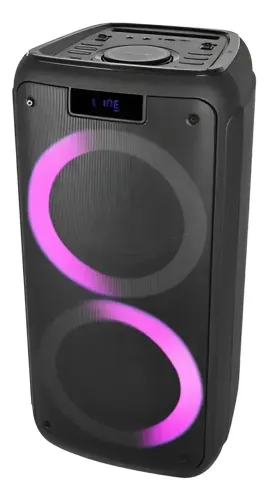 Caixa de Som Portátil Bateria Mj Audio Mj825 Bluetooth 100w