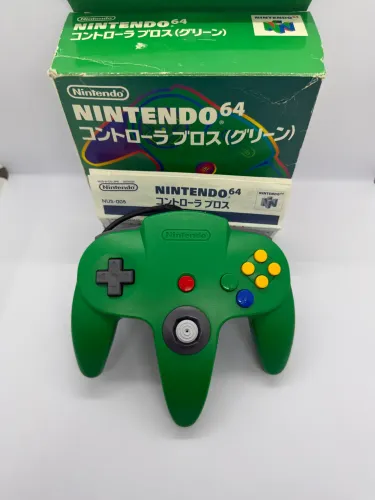 Controle Nintendo 64 Original Green NUS-005 Japonês