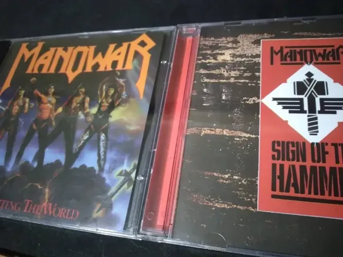Combo 2 Cds Manowar Importados (Usado)