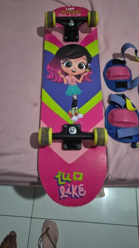 Skate Infantil Feminino da Luluca