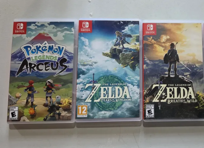 Jogos Nintendo Switch - Pokémon/Zelda