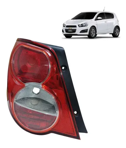 Lanterna Chevrolet Sonic 2012 A 2014 Esquerdo Esquerdo/motorista Vermelho