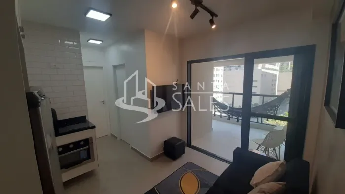 Apartamento para locação em São Paulo-SP, Bela Vista: 2 quartos, 1 vaga, 36 m²!