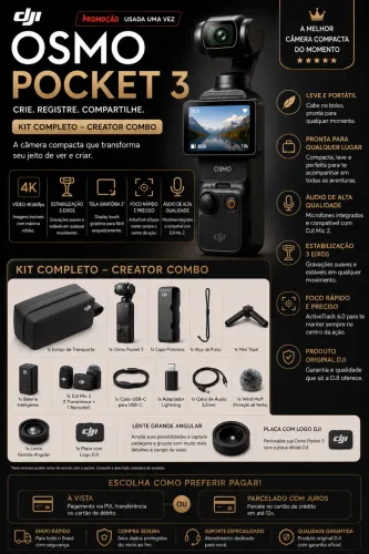 Camera Kit Combo Osmo Poket 3 DJI