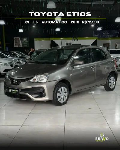 Toyota Etios XS 1.5 Flex 16V 5P Aut. 2018