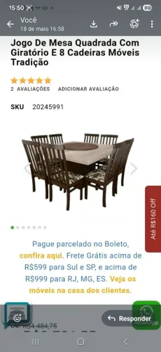 Mesa de jantar