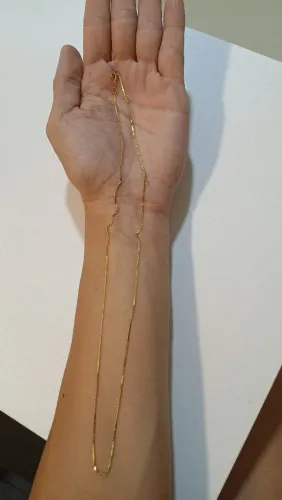 Vendo cordão de ouro unissex!