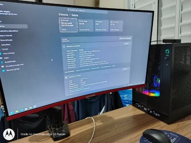 Setup Mini ITX Completo - Leia Anuncio