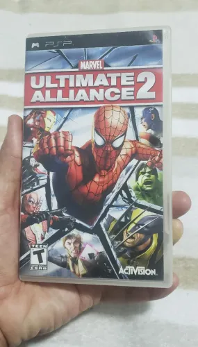 Jogo PSP Marvel ultimate Alliance 2